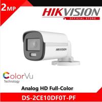 GUV-LED-HIKVISION DS-2CE10DF0T-PF 2.0 MP 3.6 MM HD-TVI COLORVU BULLET KAM - 1